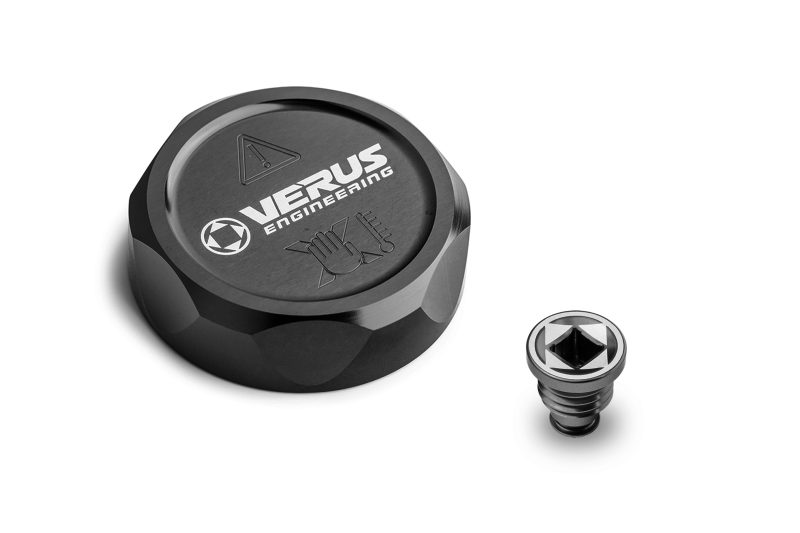 coolant cap and bleed screw BLK